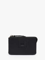 Portemonnee Leder Biba Zwart heritage BT35